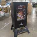 Masterbuilt® 30-inch Digital Electric Vertical BBQ Smoker with Leg Kit, Side Wood Chip Loader and 710 Cooking Square Inches in Black, Model MB20070421
