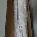 No Drill Cordless TDBU Roman Shades, White, 30x64