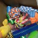 Aipper Dog Toys 25 Pack for Fun and Teeth Cleaning, Puppy Chew Toys Pack with Squeak Plush Toy,Squeaky Toy Balls,Tug of War and Rope Toys for Puppy to Small Dogs
