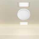 DOITOOL Ceiling Light Fixture - Ceiling Light Shade Cover 8 Inch Replacement Mushroom Glass Shade