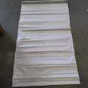 Madison Park CURTAIN With Rayon Flocking, WHITE, 64X34