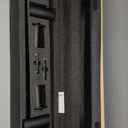 Battery Operated Wall Sconces Set of Two, USB Rechargeable Wall Lights with Remote Control, Dimmable LED Wall Lamp Indoor, 360degree Rotation Wireless Lights for Living Room Bedroom Hallway, Black, 39 inch