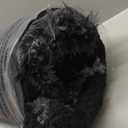 Bedsure GentleSoft Fluffy Tie Dye Black Blankets Queen Size for Bed, Thick Sherpa Faux Fur Fleece Fuzzy Plush Winter Warm Soft Queen Blankets, Black Bedroom Decor Cozy Gifts for Women Men, 90x90