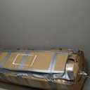 Indoor Dog House - Orthopedic Dog Tent Bed w/Egg-Crate Foam - Pet Bed with Cover Cave - Waterproof Lining - Nonskid Bottom, Ideal for Large Breeds & Fits 42-Inch Crate - 41"x27" (Charcoal)