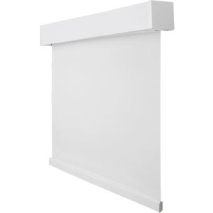 Calyx INTERIORS Blackout Roller Shade with Valance, Thermal Insulating Blind, Cordless, 32.5" W x 60" H, Simple White