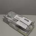 OCG 2 Tier Pull Out Cabinet Organizer (9.5" W x 21" D), Pull Out Drawers for Kitchen Cabinets, Pull Out Shelves for Base Cabinet Organization in Kitchen Bathroom Pantry, Chrome Finish