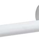 BVL Toilet Paper Holder Matte White Wall Mount Stainless Steel 304 Large Mega Roll