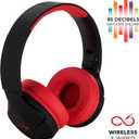 Altec Lansing Kid Safe Noise Cancelling Wireless Headphones 15H Battery, 85dB Volume Limit, Foldable Design Powerful Sound, Active Noise Cancellation Perfect for Kids Ages 7+