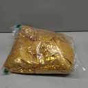 B-COOL Sequin Backdrop Gold Curtains 4 Panels 2ftx8ft Glitter Shimmer Fabric Sparkly Drapes for Background Wedding Banquet Party Decorations