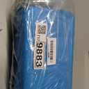 Heavy Duty Handheld Sewing Machine with 110 PCS Sewing Kit & Blue Leather Case, Mini Portable Hand Held Sewing Machine for Adults and Beginners, for Mending Clothes, DIY Projects, at Home or on the Go (Black)