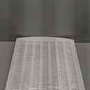 PAWLAND Wooden Freestanding Foldable Pet Gate for Dogs, 24 inch 3 Panels Step Over Fence, Dog Gate for The House, Doorway, Stairs, Extra Wide (White, 24" Height-3 Panels)