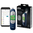 Braun ThermoScan 7+ Connect Digital Ear Thermometer - Family Care App Compatible, Age Precision Technology, Color-Coded Display, No. 1 Brand Recommended by Pediatricians