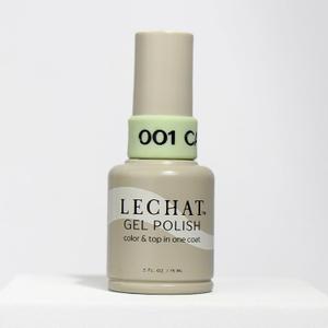 LECHAT Gel Polish - Cactus, Color and Top in One Coat, Shiny Long-Wear, Lime Green Gel Polish (0.5 Fl Oz (Pack of 2))
