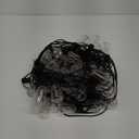 Brightever Outdoor String Lights, 25FT Patio Lights with 13 ST38 LED Edison Bulbs (1 Spare), Waterproof Connectable String Lights for Outside, Dimmable Hanging Light for Backyard Porch Decor, Black