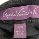 Gloria Vanderbilt Women's Amanda Classic High Rise Tapered Jean Plus Size (Black), Size 22W