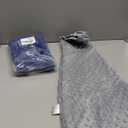 FIEMOL Fleece Baby Sleep Sack 12-18 Months, 1.5 TOG Cotton Baby Wearable Blanket With Soft Plush Dots, 2 Pack Newborn and Infant Warm Sleeping Sack with 2-Way Zipper Blue & Grey Size Large