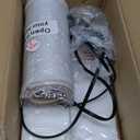 PoKat 20.25'' Table Lamps Set of 2, Bedside Lamp for nightstand, Small Farmhouse Lamps for Bedroom, Black Bedroom Lamps for Living Room, Nursery, Black, Suitable for Small Place (Black with Gold)