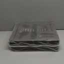 Convenient Couch Cup Holder, Couch Caddy, Sofa Cup Holder. The Perfect Couch Accessory (Sqaure-Fabric-BD-BLACK)