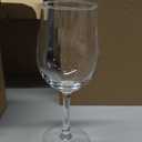 UMI UMIZILI 12 Ounce - Set of 12, Classic Durable Red/White Wine Glasses For Party
