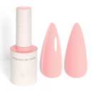 2 x VENALISA Baby Pink Gel Nail Polish, 1 Pcs Light Pink Gel Polish Pastel Soft Color High Gloss Soak Off U V Nail Manicure Salon and DIY at Home Gifts for Women