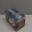 Baby Food Maker Mini Cute and Small Food Processor Puree Blender Grinder Chopper 300ml Cup Glass Bowl with 8 Blade Electric (Spaceman-Blue)