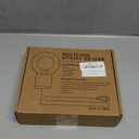 2Pack 250 Watt Pond De-Icer with Thermostat, Cast Aluminum Submersible Bird Bath Heater, Heated Chicken Water, Power Cord 9.8 Ft