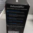 NineSky Dehumidifier, 95 OZ Dehumidifiers for Home, (1000 sq.ft) Dehumidifiers for Basement Bathroom Bedroom with Auto Shut Off, Switchable 7 Colors Light(White)