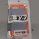 SUPFINE Magnetic for iPhone 15 Pro Max Case (Compatible with MagSafe) (Military Grade Drop Protection) Slim Translucent Matte Shockproof with Anti-Fingerprint Phone Case,Orange