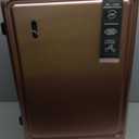 Hard Shell Luggage Sets with Spinner Wheels 4 Piece, Expandable Large Suitcases with TSA Lock, Travel Large Suitcase Set, Pink Luggage Set