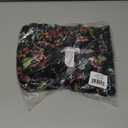 Star Vixen Women's Short Sleeve Peasant Top Dark Floral L
