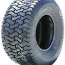 Forerunner LG02 Lawn Mower & Garden Tractor All-Season Tire-20X10.00-8 20X10.00X8 Load Range 4-Ply BSW Black Side Wall