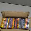 CrayonKing 100 Sets of 3-Packs in Cello (300 Bulk Crayons) – Restaurants, Classrooms, Parties & Events – Kid-Safe, Pre-Packaged, Assorted Colors Non-Toxic Crayons