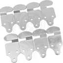 HC Utility Trailer Wood Sides Latch Rack Stake Body Straight Brackets 8pc 4 Joints
