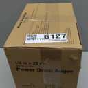 Drain Auger, Clog Remover with Drill Adapter, 25 Feet Flexible Plumbing Snake Use Manually or Powered for Kitchen, Bathroom and Shower Sink, Comes with Gloves (Orange)