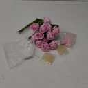 Riceshoot 326 Pcs Floating Flowers Vase Fillers Kit 12 Artificial Rose 12 Floating Candle Centerpieces 300 Pearl 2 Bags Water Gels Flowers Vase Fillers for Wedding Table Centerpiece