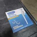 RAZOKO Dental Flosser Kit, Extra Strong Shred-Resistant Floss, for Hard to Reach Areas, PTFE & PFAS Free, 2 Handles + 240 Refill Heads (White)