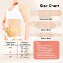 3 in 1 Postpartum Belly Support Recovery Wrap Postpartum Belly Band, After Birth Brace, Slimming Girdles, Body Shaper Waist Shapewear, Post Surgery Pregnancy Belly Support Band (Midnight Black, M/L)