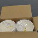 GUSTO [12 oz.- 100 Pack Paper Hot Cups, Coffee Cups - White (Formerly Comfy Package)