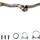 Exhaust Y Pipe Flex Pipe Direct Fit Compatible with Ford Explorer 2011-2019 3.5L V6, Ford Flex 3.5L V6 2013-2019 Stainless Steel