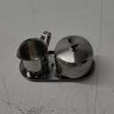 Sugar and Creamer Set, Coffee Serving Set, Stainless Steel Latte Milk Cup Cream Jug and Sugar Bowl with Lid and Spoon Tray Server for Coffee Tea Pepper Spices