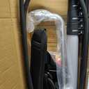 RIDGE WASHER 24 FT Telescoping Pressure Washer Wand, Power Washer Extension Wand with Brush, Telescopic Gutter Cleaner with 3 Stainless Steel Curve Wands, Adjustable Support Belt, 7 Nozzles, 4000 PSI