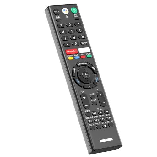 RMF-TX310U Voice Replacement Remote Control with Mic for Sony 4K Smart Bravia TV XBR-43X800G XBR-49X800G XBR-49X900F XBR-55X800G XBR-65X900F XBR-65X800G XBR-75X900F XBR-75X800G XBR-85X900F