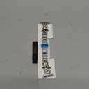 Kolgios 38/40/41/42/44/45/46mm Cool Chain Women Smartwatch Bands Compatible for Apple Watch Bands Series 11/ SE3/10/9/8/7/6/5/4 Stylish Replacement Bracelet for Iwatch S11/10/9 Gift To Her (Gold/sliver)