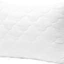Yatas Bedding Superwashed Wool Pillow, for Back, Stomach or Side Sleepers, 100% Wool Filling, 20" x 30", Queen (Beige)