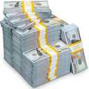 200 Pcs Prop Money Play Money Movie Money for Kids Education Learning, Videos, Christmas, Birthday Parties, Weddings and Holiday