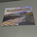 Wanderlust Calendar 2026 Beautiful Landscape Monthly Wall Calender 12 Month | American Made In The USA