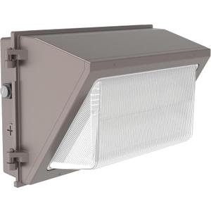 Lumark WP Outdoor LED Wall Light, 120-347V w/Selectable CCT and Lumens, Dimming, Dusk to Dawn - Medium