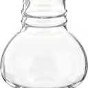 Oil Lamp Chimney Replacement,3 Inch Base x 6.4 Inch Tall Kerosene Lamp Globe,Clear Glass OilLamp Globe,Hurricane Lamp Globes Shade Cover,Glass Chimney For Oil Lamps For Indoor Use Oil Lamp Parts