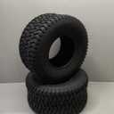Lawn Mower Tires, 18x8.50-8 Garden Tractor Tires, Utility Golf Cart Turf Tires, 18x8.5x8 Rubber Tire and Wheel for Lawn Mower, Riding Mower, 4PR Tubeless Tires Set of 2