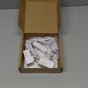 Single Under Cabinet Puck Light, Collection Display Cases Bookshelf Counter LED Lighting, 120V Electric Wired Wall Plug in, On Off Switch, White Cords, 2 Packs, Daylight